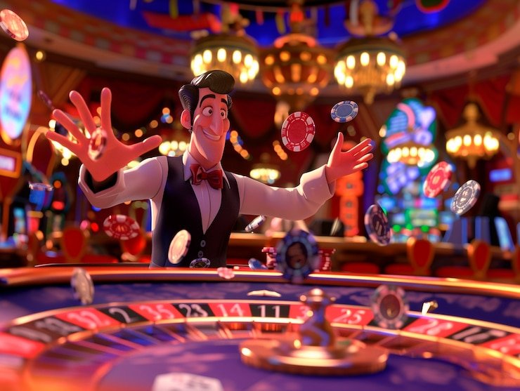 Live dealer at Number Table on 55five slot platform